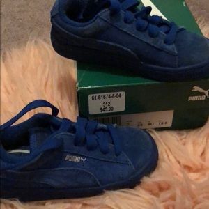 Toddler 8 Blue Pumas